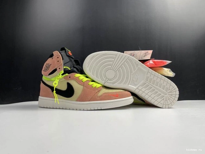 Cheap Jordan 1 Air Switch Peach CW6576-800 High 0710